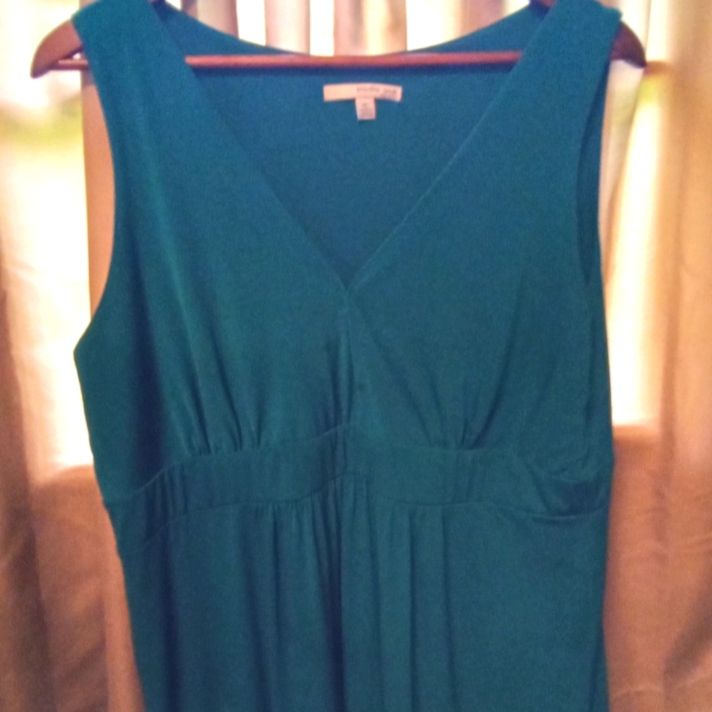 Studio One Color Block Chevron Design Maxi Dress - image 1